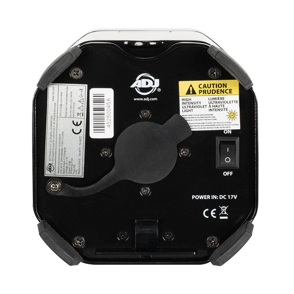 ADJ Element H6 Pak All-In-One RGBAW + UV LED PAR Pack Black