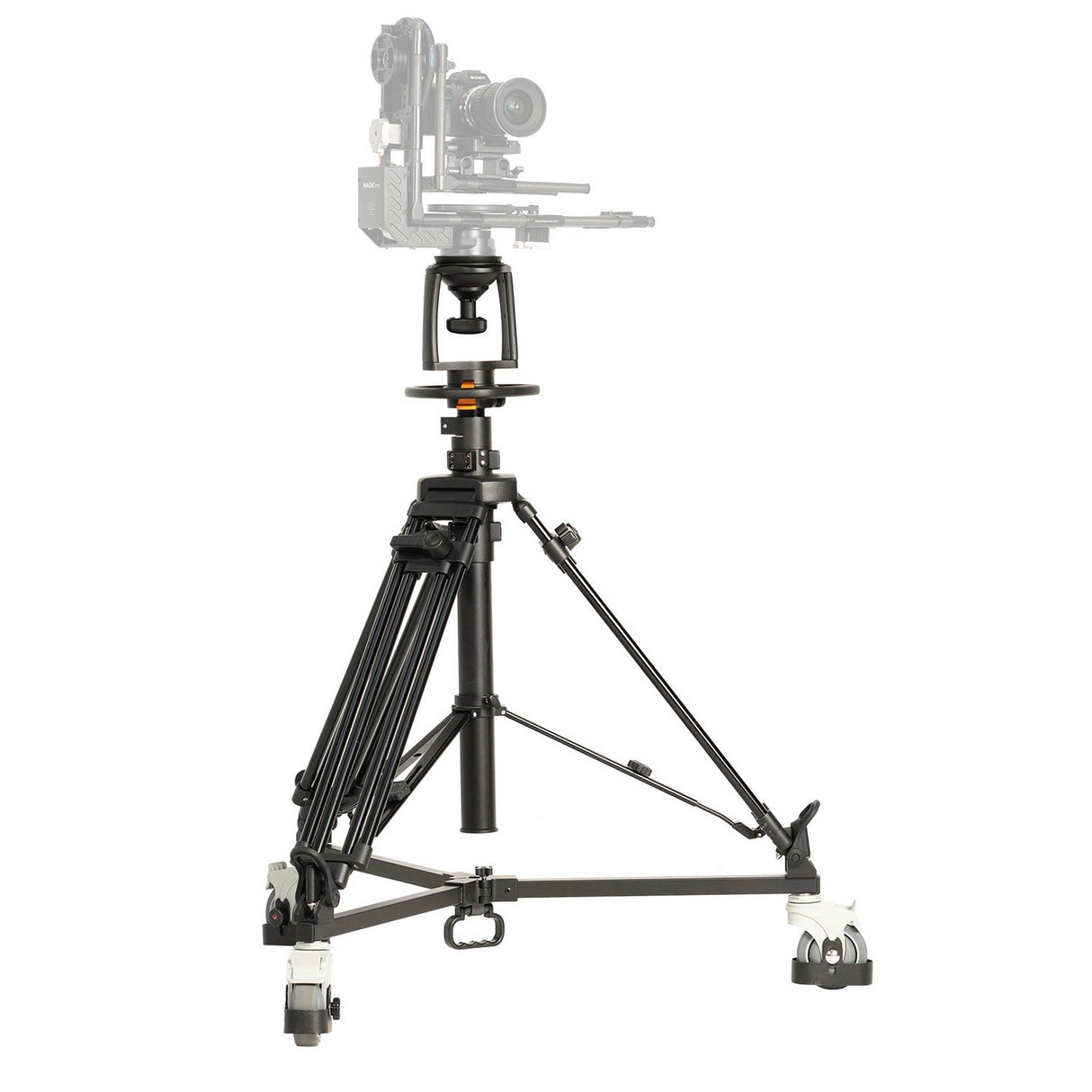 Ikan EI-PTZ-PEDESTAL Pneumatic Aluminum PTZ Pedestal with 100mm Flat Base