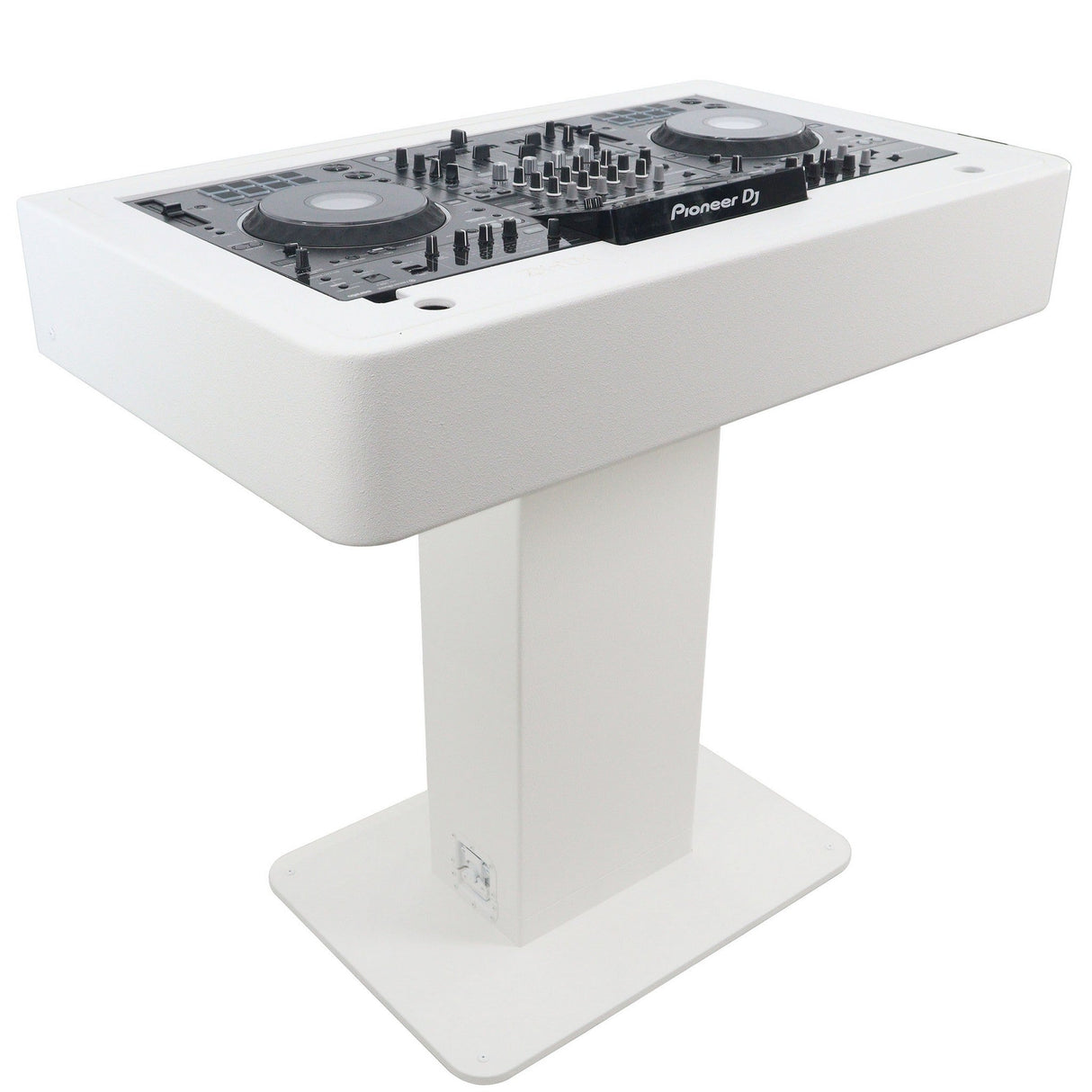 ProX XZF-DJCT W 2U CASE Control Tower DJ Podium for Pioneer DJ DDJ-REV7 XDJ-XZ DDJ-1000 RANE