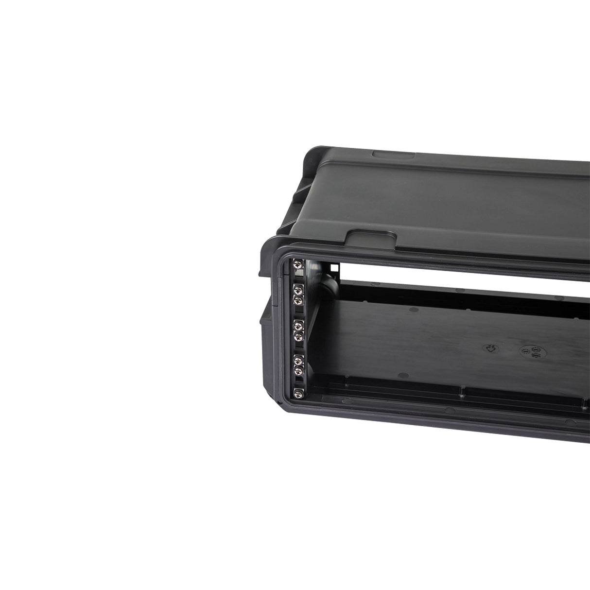 SKB 3i-4U11-W 4U Injection Molded 11-Inch Deep Rack with Wheels