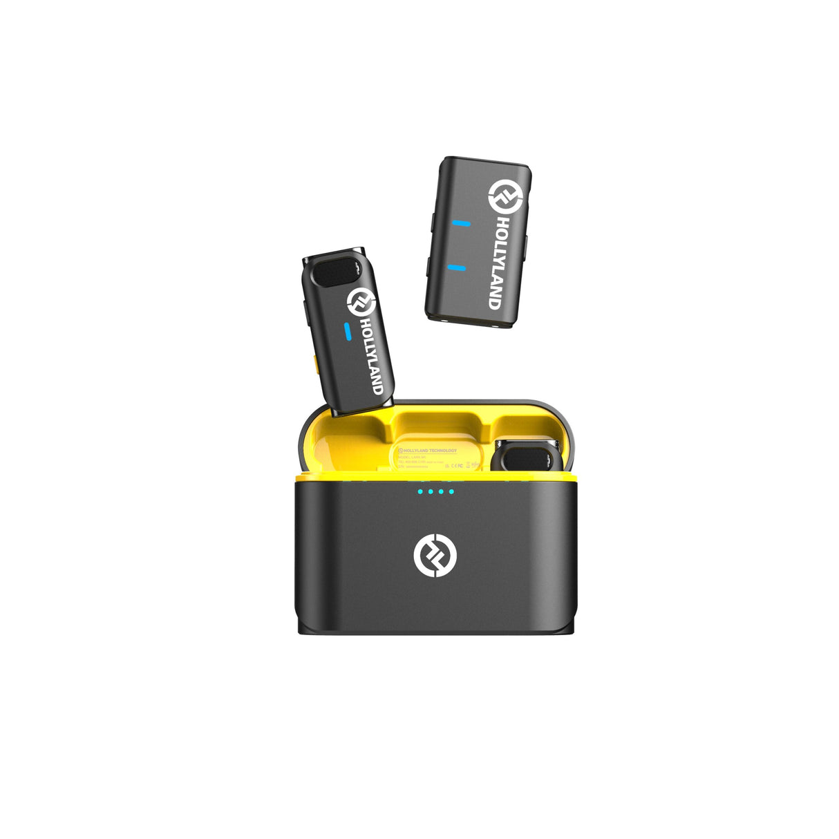 Hollyland LARK M1 Duo 2-Person Wireless Lavalier Microphone System Black