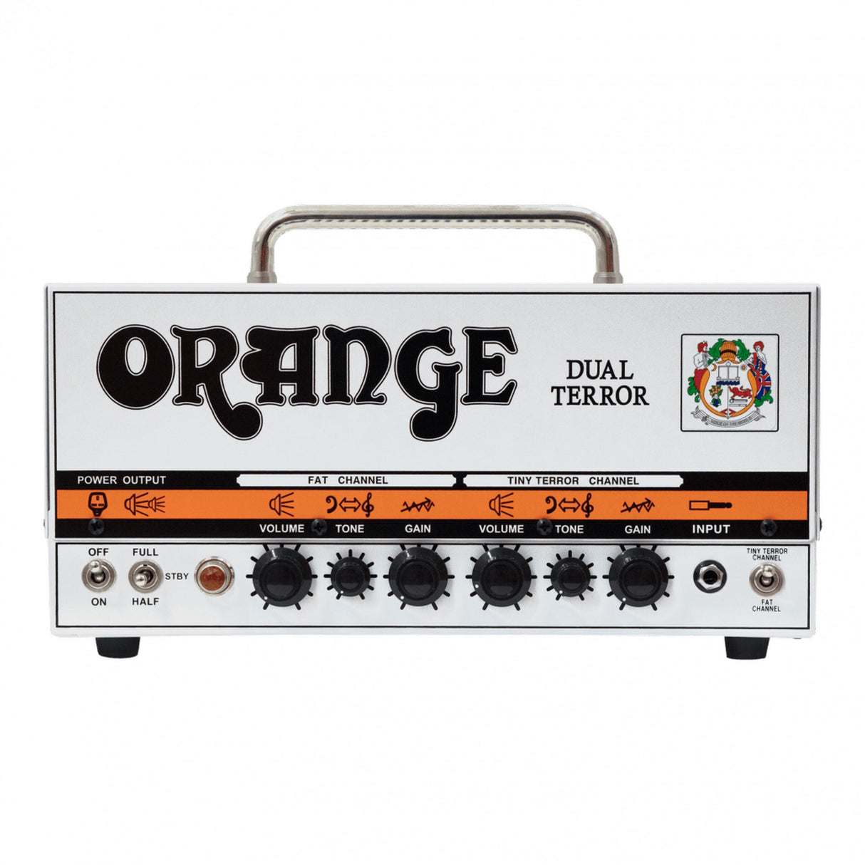 Orange DT30H Dual Terror 2-Channel 30/15/7 Watt Guitar Amplifier Head - amps