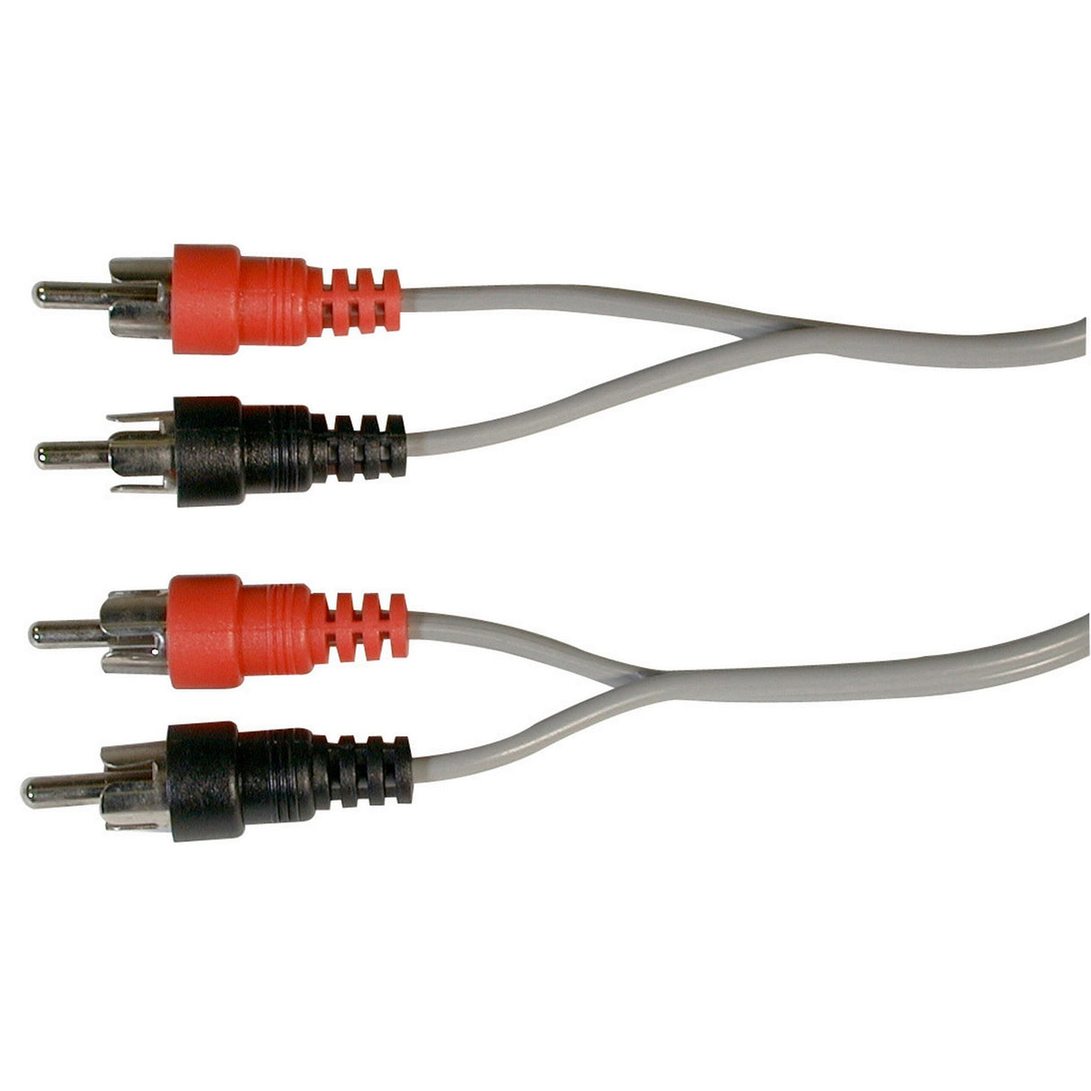 Connectronics Dual RCA Male to Male Audio Cable 6 Foot