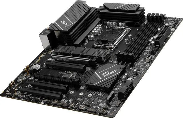 MSI - MSI PRO B760-P WIFI DDR4 ATX Motherboard LGA 1700 - PROB760PWIFID4