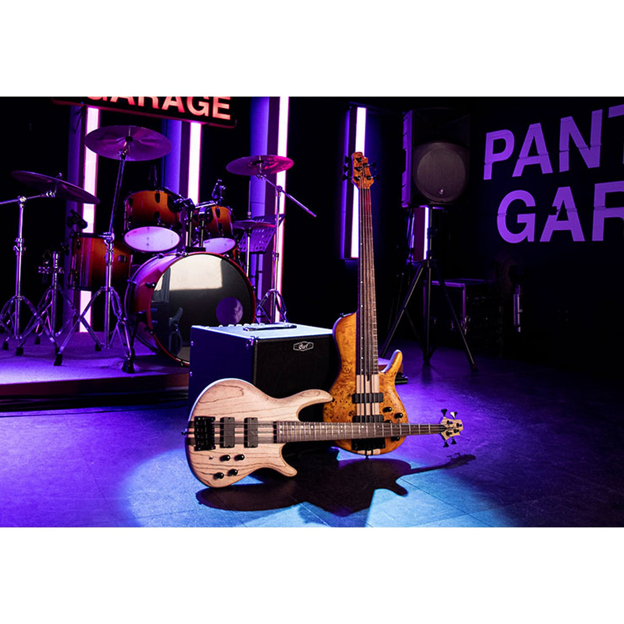 Cort Artisan A4 Ultra Ash 4 String Bass Guitar Natural - guitar