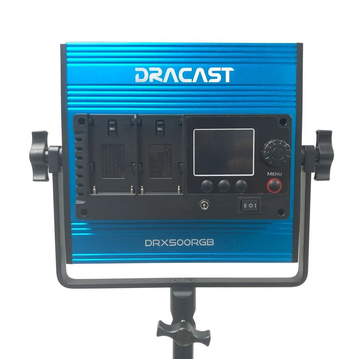 Dracast DRX500RGB LED500 X Series RGB and Bi-Color LED Light with Dual NP-F Battery Plate