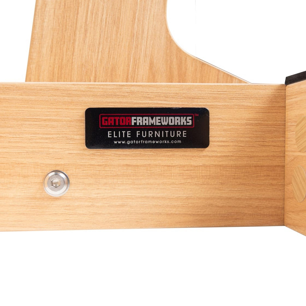 Gator GFW-GTR-WD6RK-MPL Frameworks Wooden Guitar Rack for 6 Guitars Maple - accessories