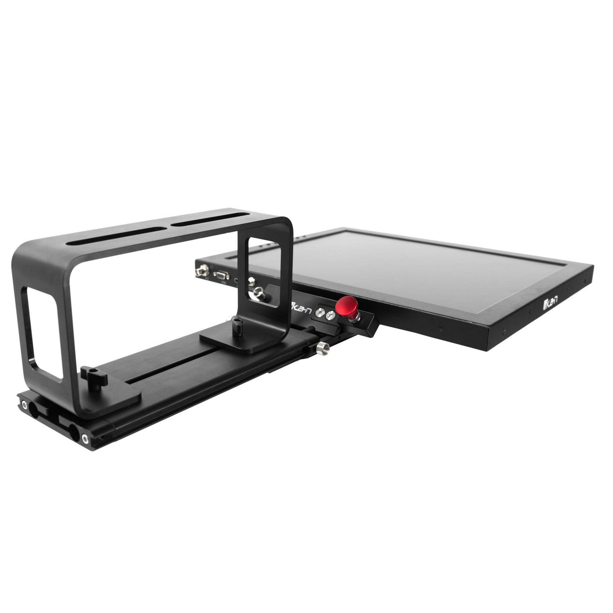 Ikan Aura Professional High Bright PTZ Teleprompter with Widescreen Tally SDI Monitor, 21-Inch
