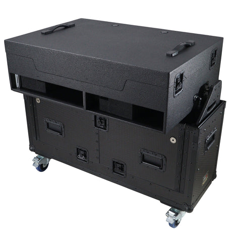 ProX XZF-UCXX Flip-Ready Hydraulic DJ Flight Case for Pioneer DJ DDJ-REV7 XDJ-XZ DDJ-1000 SZ2 SX3