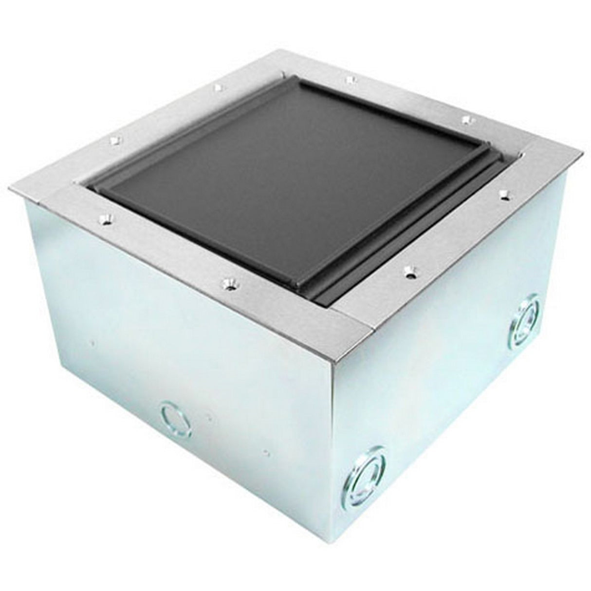 Ace Backstage Co. 332CLSS Super Stage Pocket Carpet Lid Solid Stainless Steel Trim Bezel with Brushed Finish