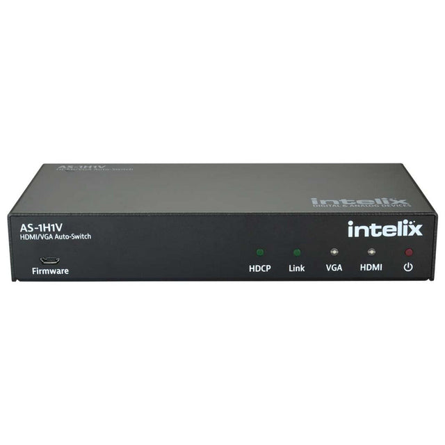 Intelix AS-1H1V HDMI/VGA Auto-Switcher with VGA Scaling HDMI and HDBaseT Output
