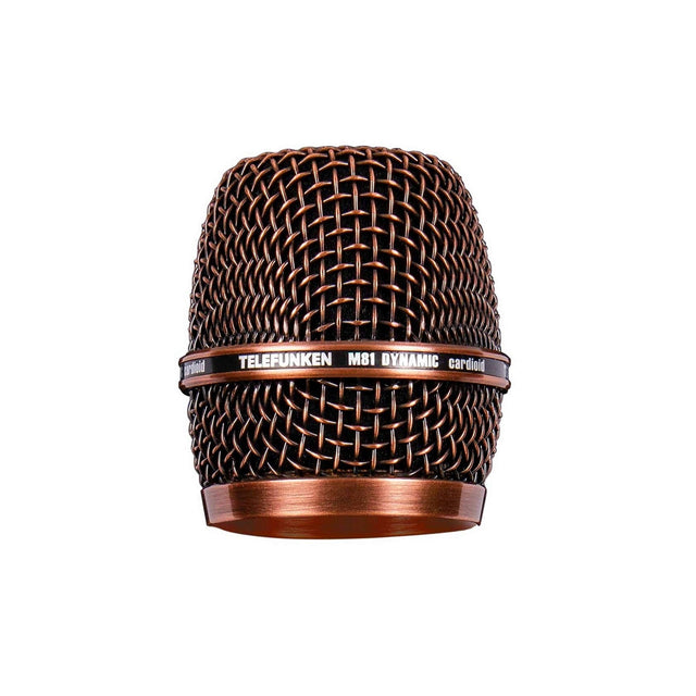 Telefunken HD03-AC HD03 Grille for M80 and M81 Dynamic Microphones Copper