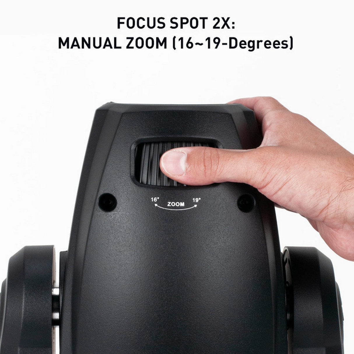 ADJ FOCUS SPOT 2X 100W UV LED Moving Head