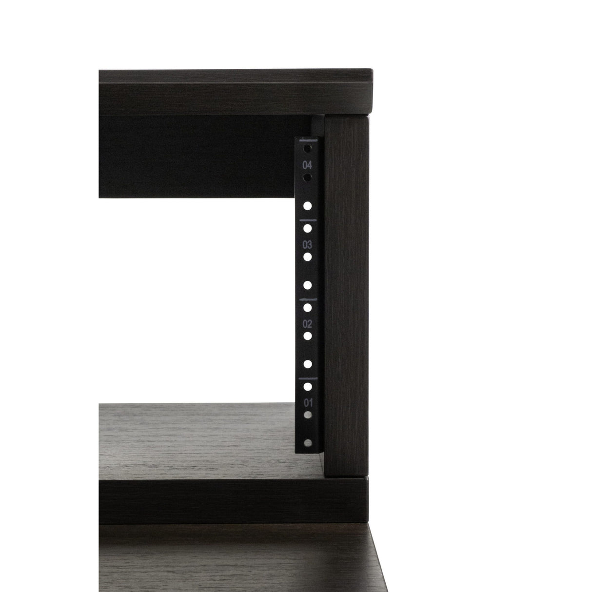 Gator GFW-ELITEDESK-BRN Elite Series Furniture Desk Walnut Brown Finish