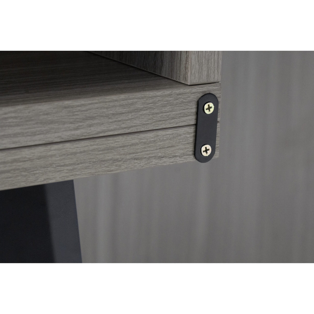 Gator GFW-ELITEDESK-GRY Elite Series Furniture Desk Driftwood Grey Finish