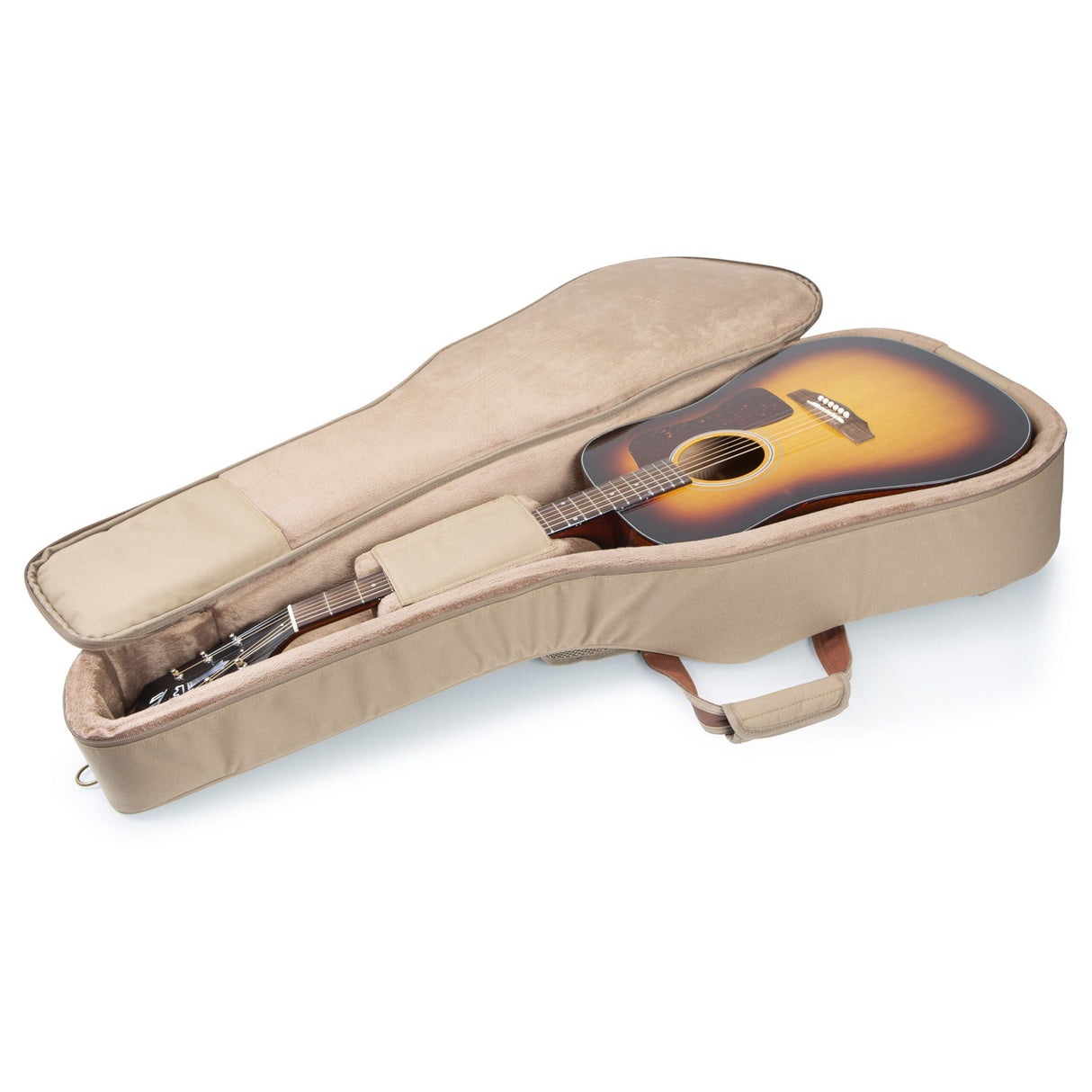 Levy’s Deluxe Gig Bag for Dread Guitars Tan