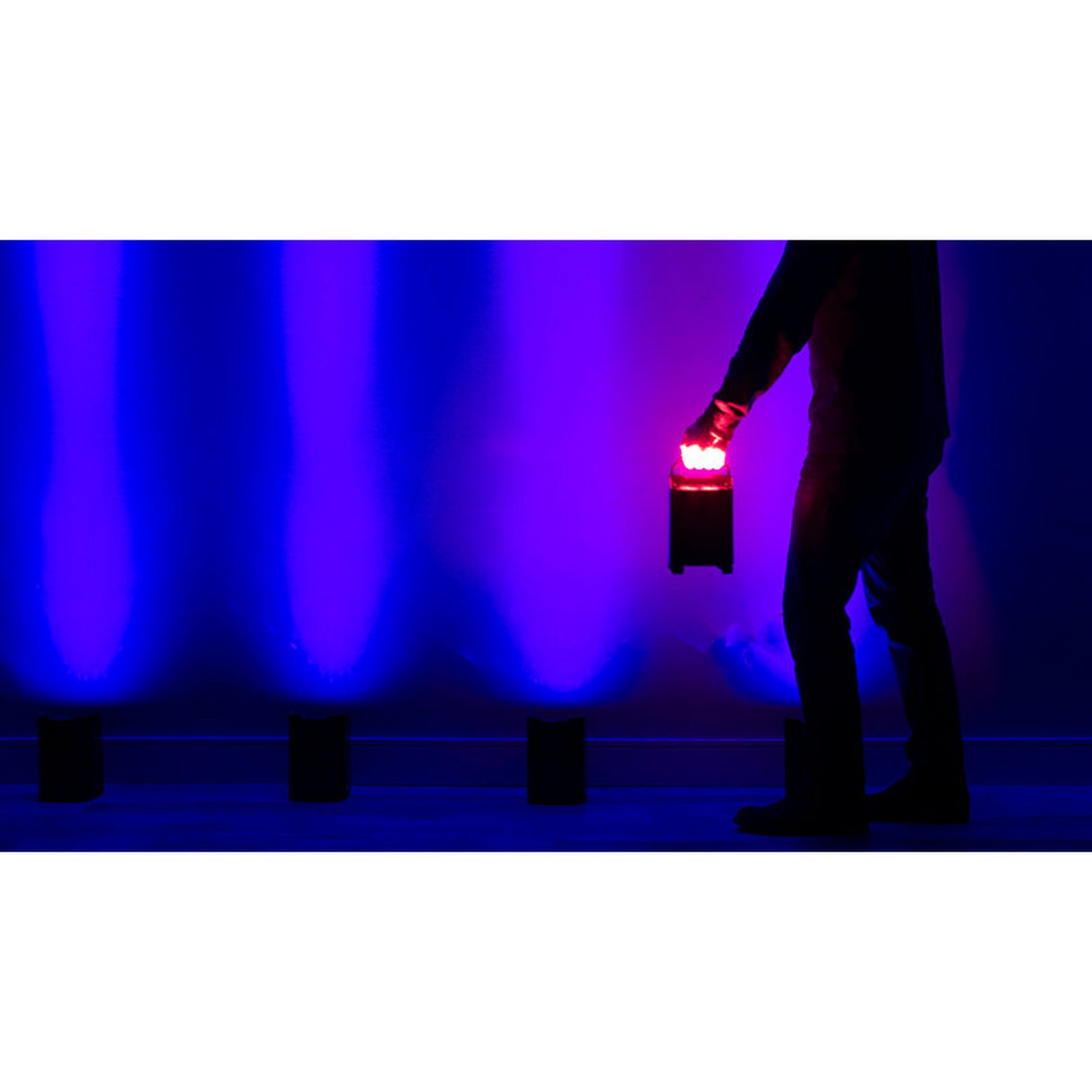 ADJ Mirage Q6 Pak Black Event Up Lighting System