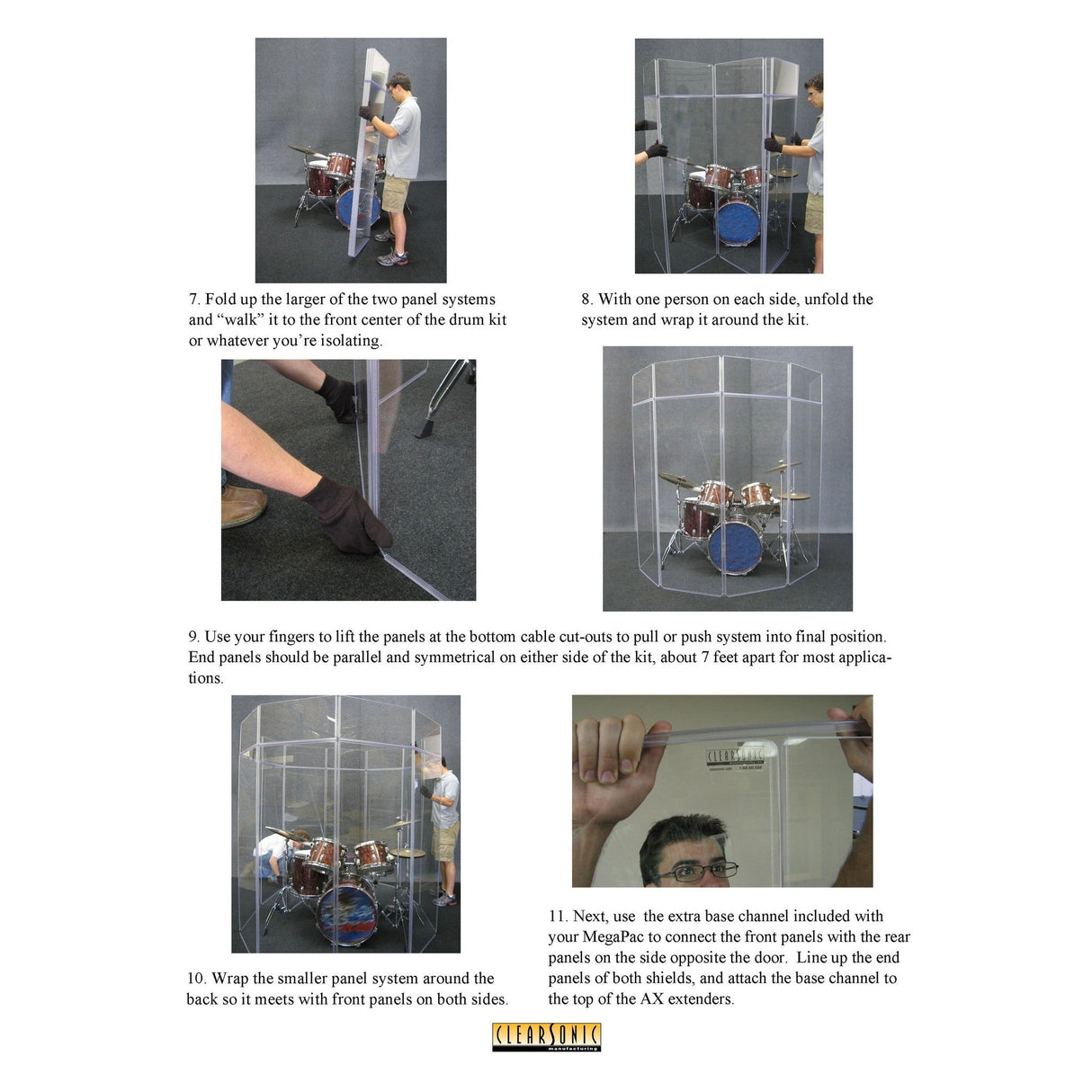 ClearSonic MMP MiniMegaPac Isolation Booth, 60-70% Volume Reduction