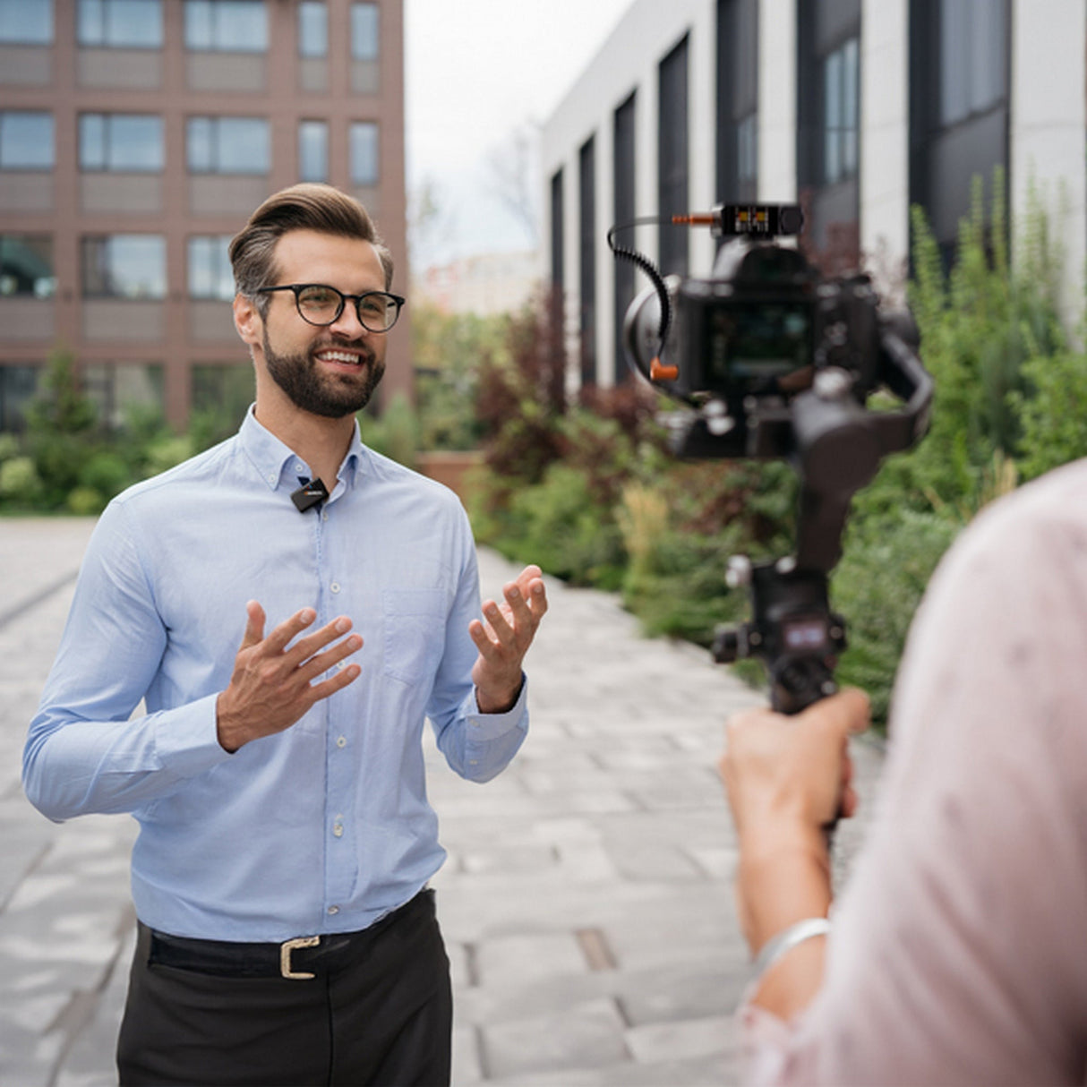 COMICA BooMax 2.4G On-Board Recording Wireless Microphone System