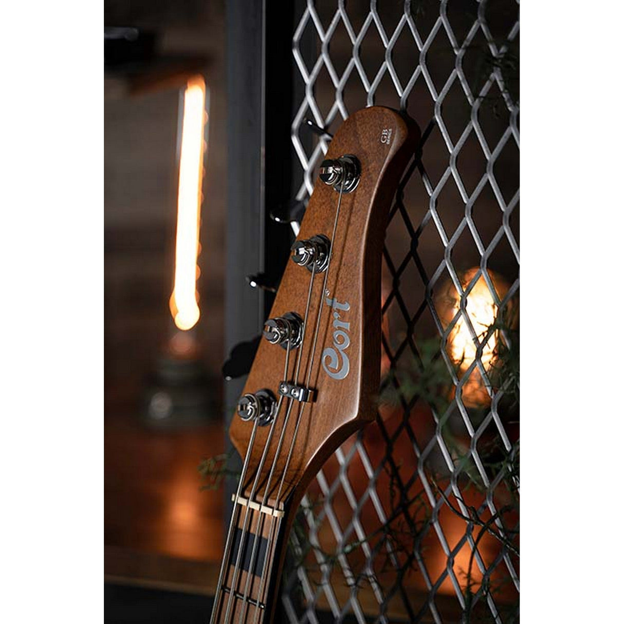 Cort GB-Modern 4 String Bass Guitar with Case - guitar