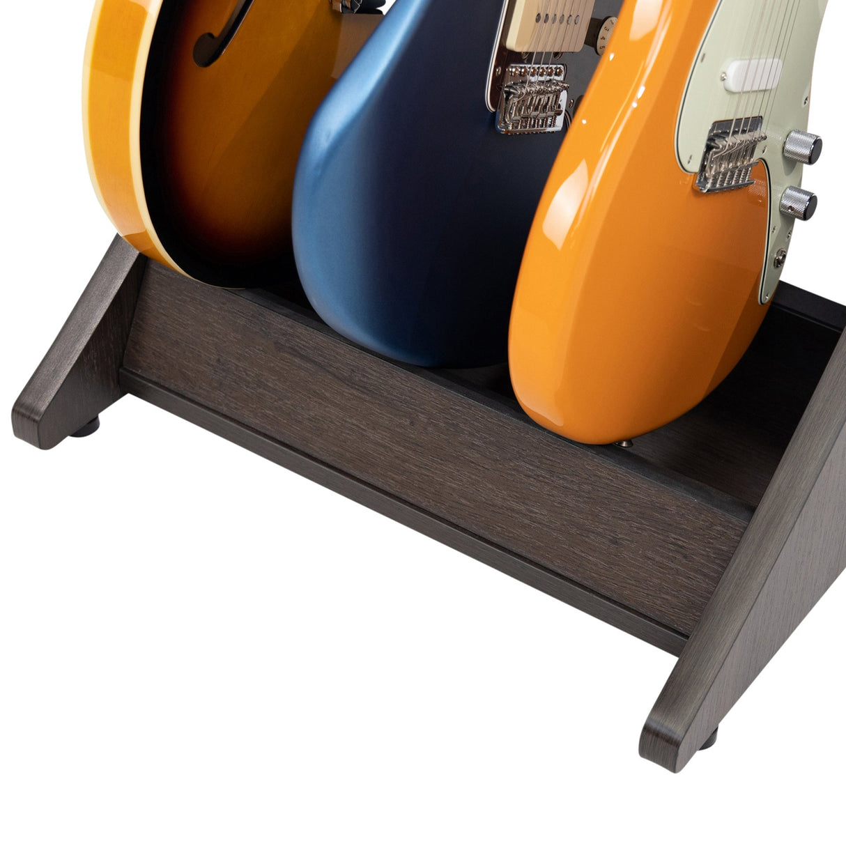 Gator GFW-ELITEGTR3RK-BRN Frameworks Elite Series 3/4-Space Guitar and Instrument Case Combo Rack Brown - accessories