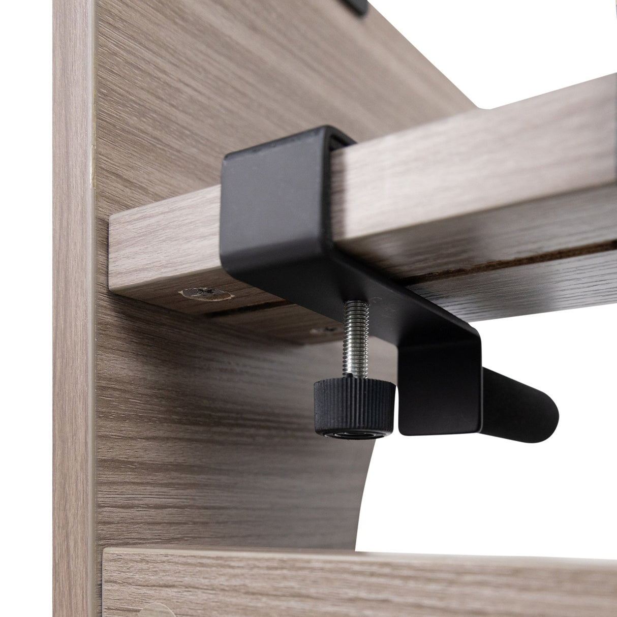 Gator GFW-ELITEGTR3RK-GRY Frameworks Elite Series 3/4-Space Guitar and Instrument Case Combo Rack Grey - accessories