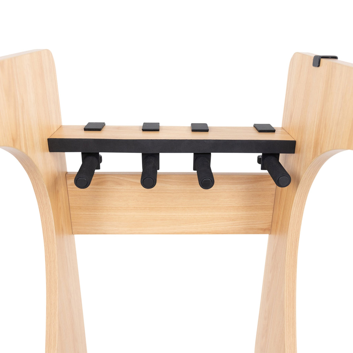 Gator GFW-ELITEGTR3RK-MPL Frameworks Elite Series 3/4-Space Guitar and Instrument Case Combo Rack Maple - accessories