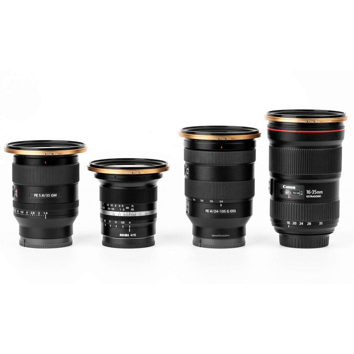 NiSi SWIFT FS ND Filter Kit with ND8 3-Stop ND64 6-Stop ND1000 10-Stop