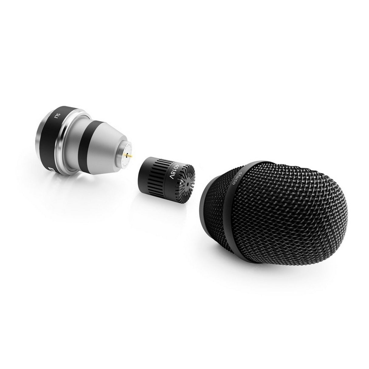 DPA 4018V d:facto Softboost Supercardioid Handheld Microphone Capsule Black SL1 Adapter Compatible