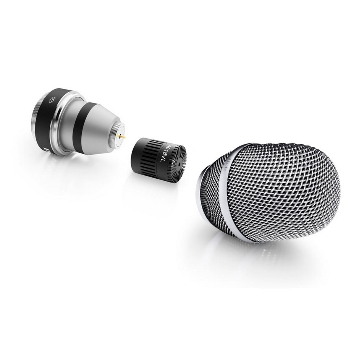 DPA 4018VL d:facto Linear Supercardioid Handheld Microphone Capsule Nickel SE5 Adapter Compatible with Sennheiser 5200