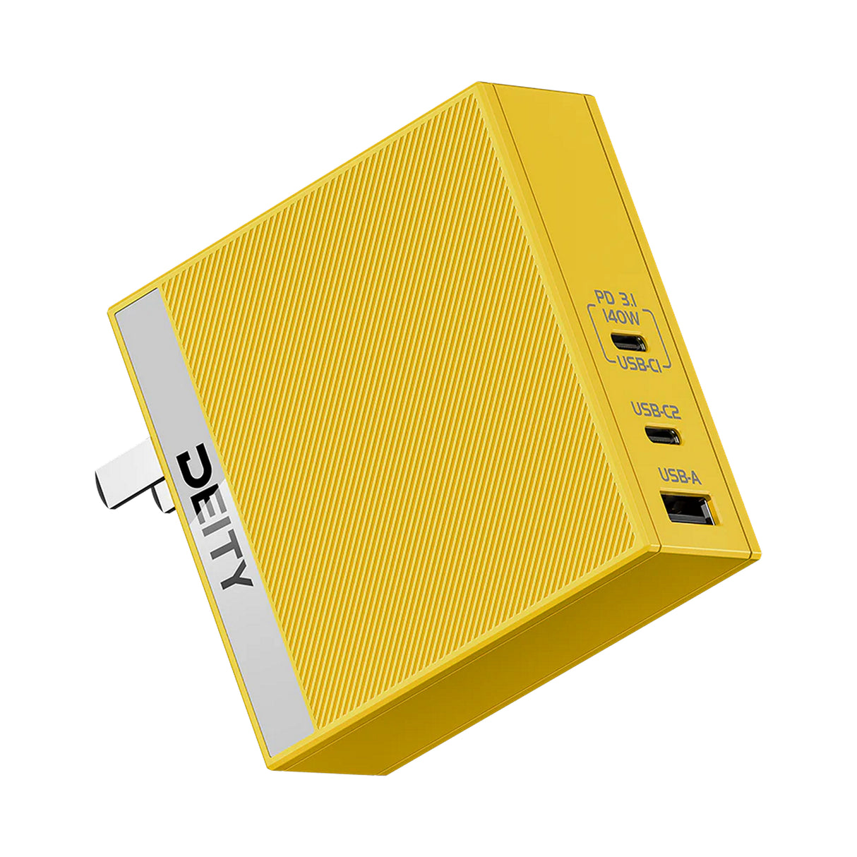 Deity 140W GaN Pro Charger Four-Port USB-C Fast Charger for Laptops, Tablets, and Mobile Devices