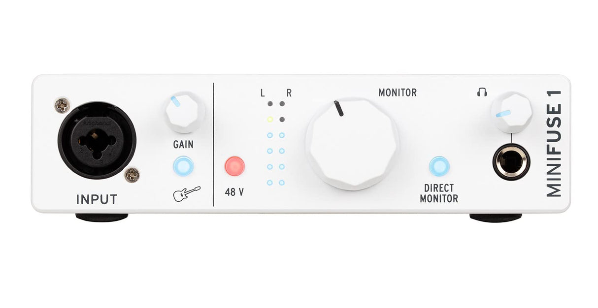 Arturia MiniFuse 1 USB-C Audio Interface White