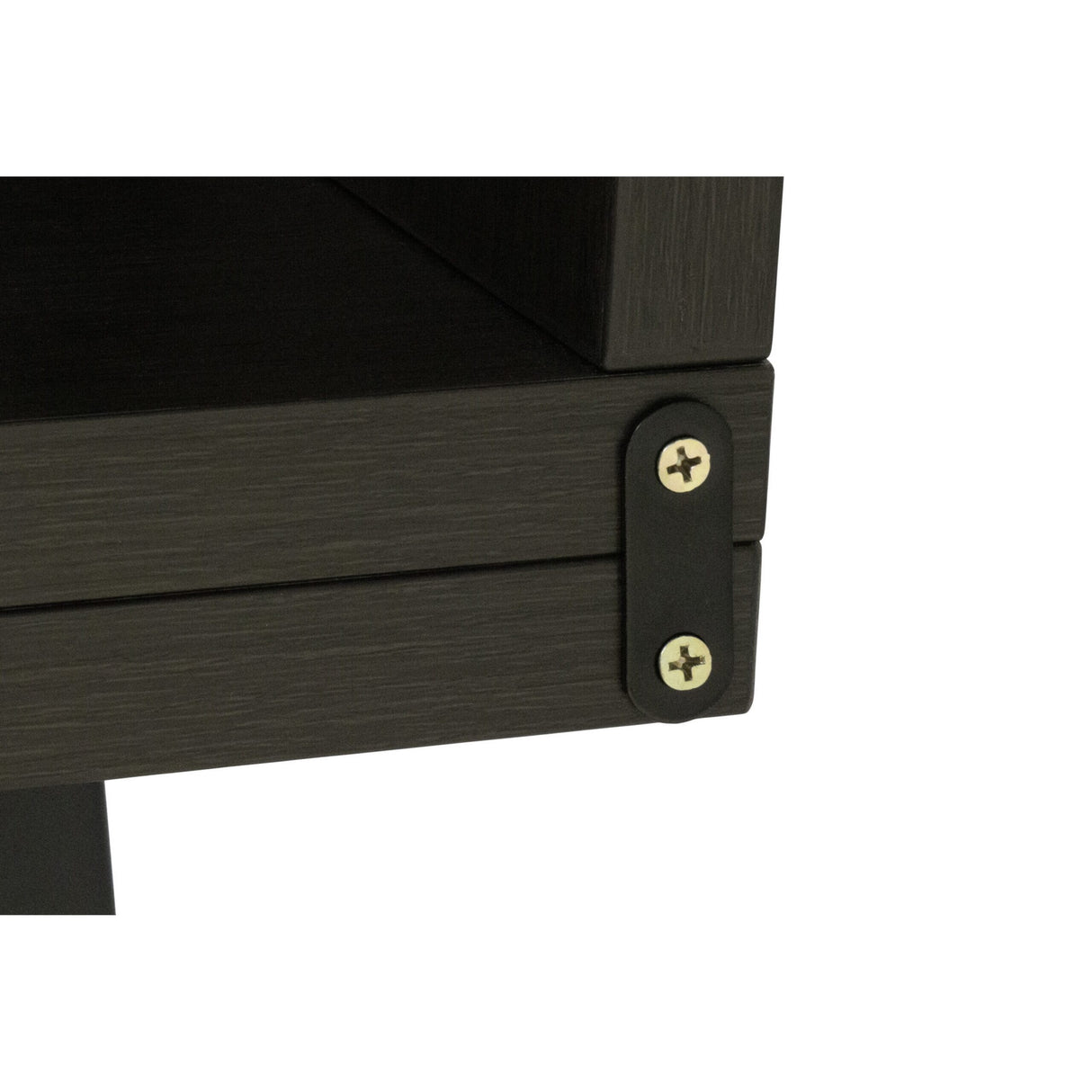 Gator GFW-ELITEDESK-BRN Elite Series Furniture Desk Walnut Brown Finish