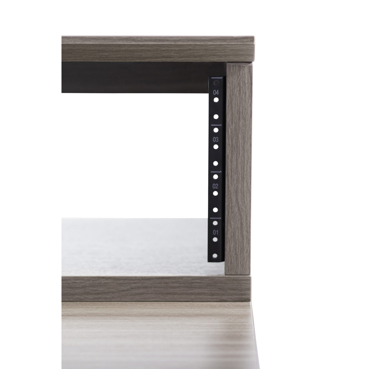 Gator GFW-ELITEDESK-GRY Elite Series Furniture Desk Driftwood Grey Finish