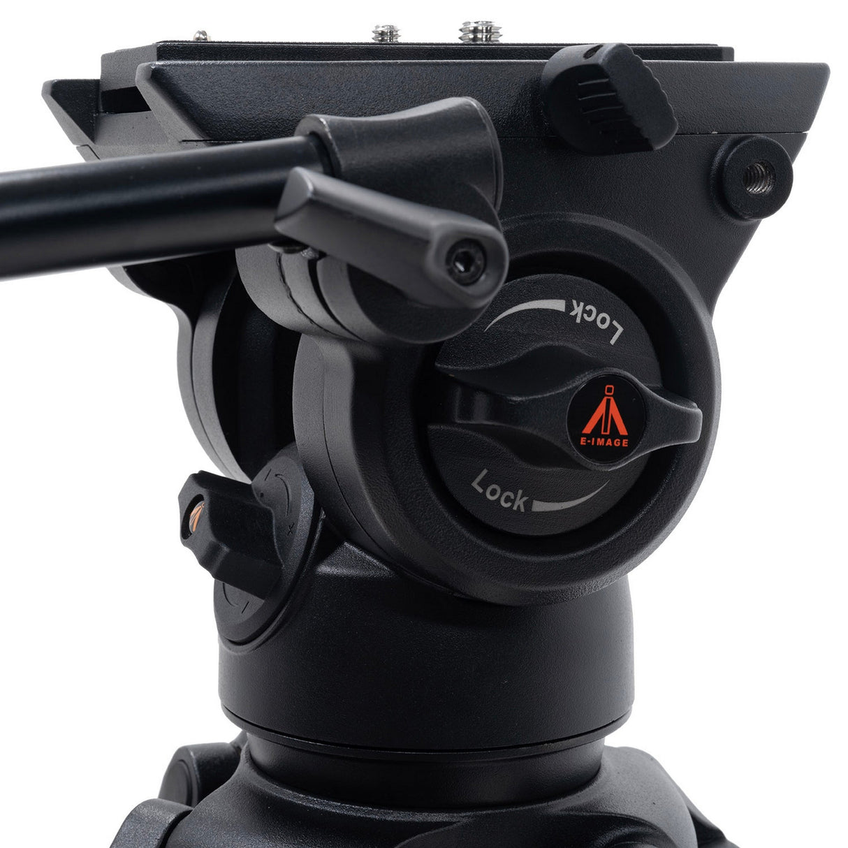 Ikan EG780A2D 2-Stage Aluminum Fluid Head Tripod Kit with Dolly and Adjustable Drag<