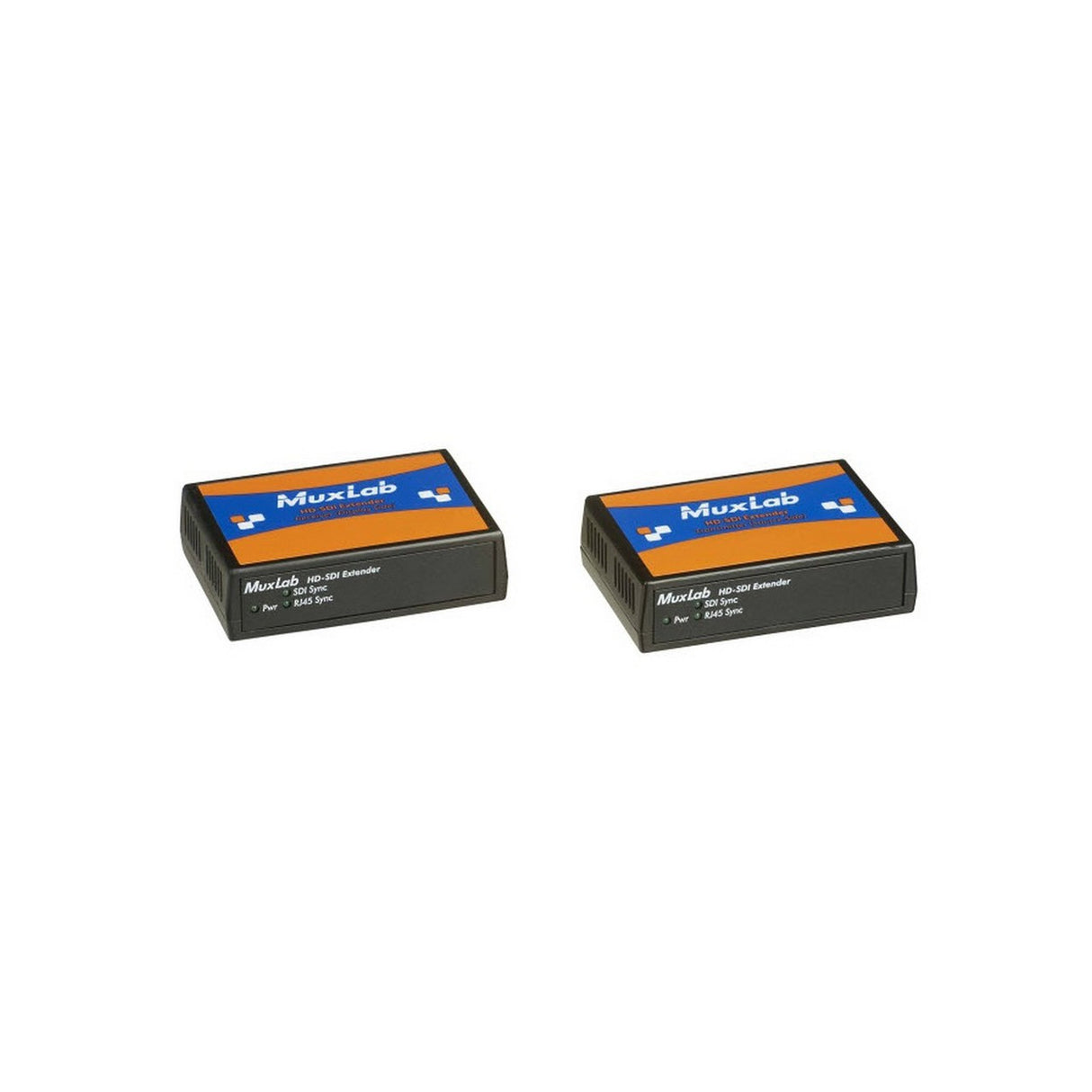 MuxLab 3G-SDI Extender Kit 500700 | 3G SDI Video Extender Kit Cat5e/6 RJ45 Plug Cable Signal Detect Transmitter and Receiver