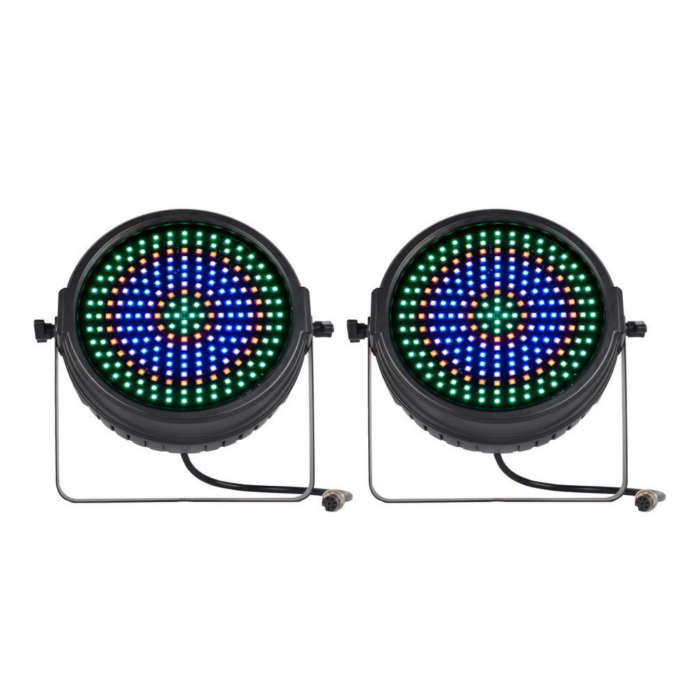 JMAZ Versa Flex Par TRI220 10W RGBW LED Fixture Pair