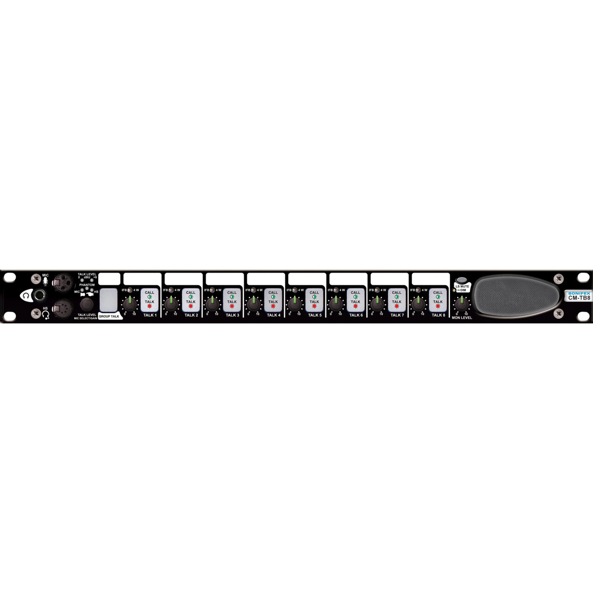 Sonifex CM-TB8 8 Channel Talkback Control Unit 8 Channel 4 Wire Communications