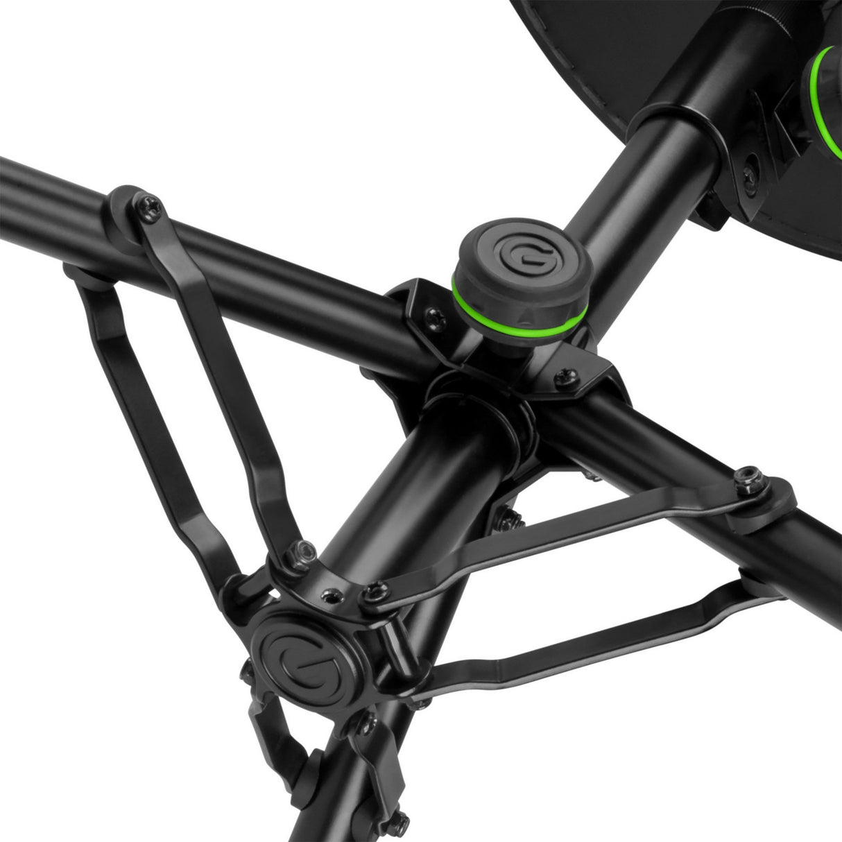 Gravity FD SEAT 1 Round Musicians Stool Foldable Adjustable Height (Used) - used