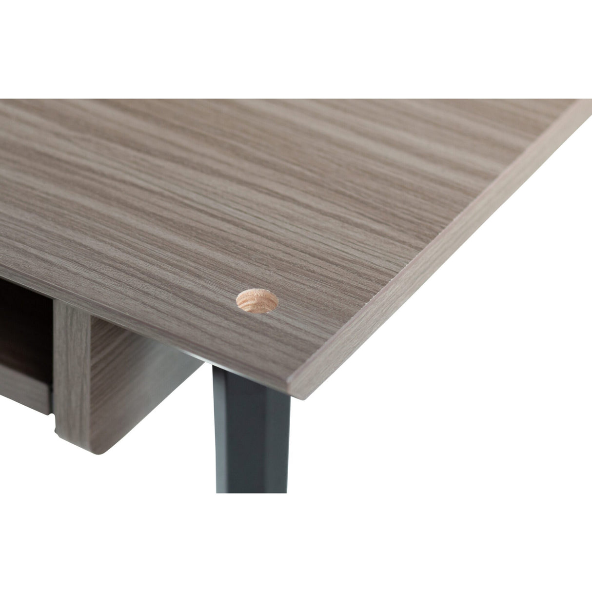 Gator GFW-ELITEDESK-GRY Elite Series Furniture Desk Driftwood Grey Finish