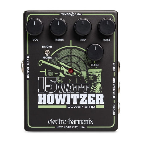 Electro-Harmonix 15Watt Howitzer Ultra-Compact Guitar Amp/Preamp