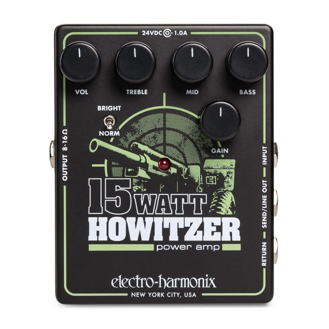 Electro-Harmonix 15Watt Howitzer Ultra-Compact Guitar Amp/Preamp