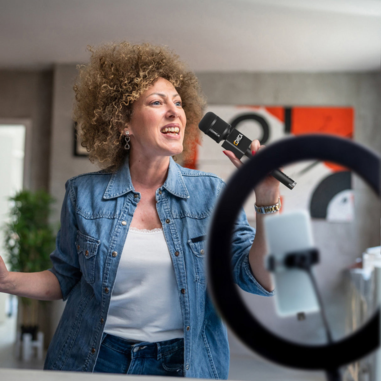 COMICA Revo S Wireless Cardioid Digital Microphone