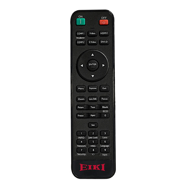 Eiki 63650037 Replacement Remote for Eiki EK-836DU EK-833DU and EK-831DU