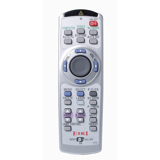 Eiki 645 082 1172 Laser Pointer Infrared Only Projector Remote for LC-XB29N LC-XB27N No Mouse Function