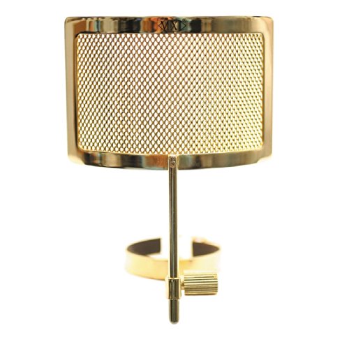 MXL PF-005-G Gold Metal Mesh Pop Filter MXL 67 69 Series Microphones