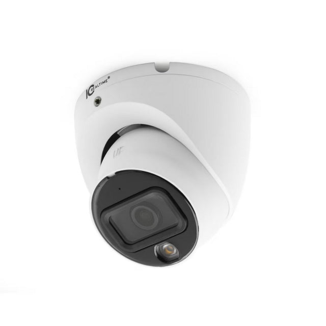 IC Realtime HDEG-E80F-DI-M1 4K 8MP HD-AVS Indoor/Outdoor Eyeball Dome Camera