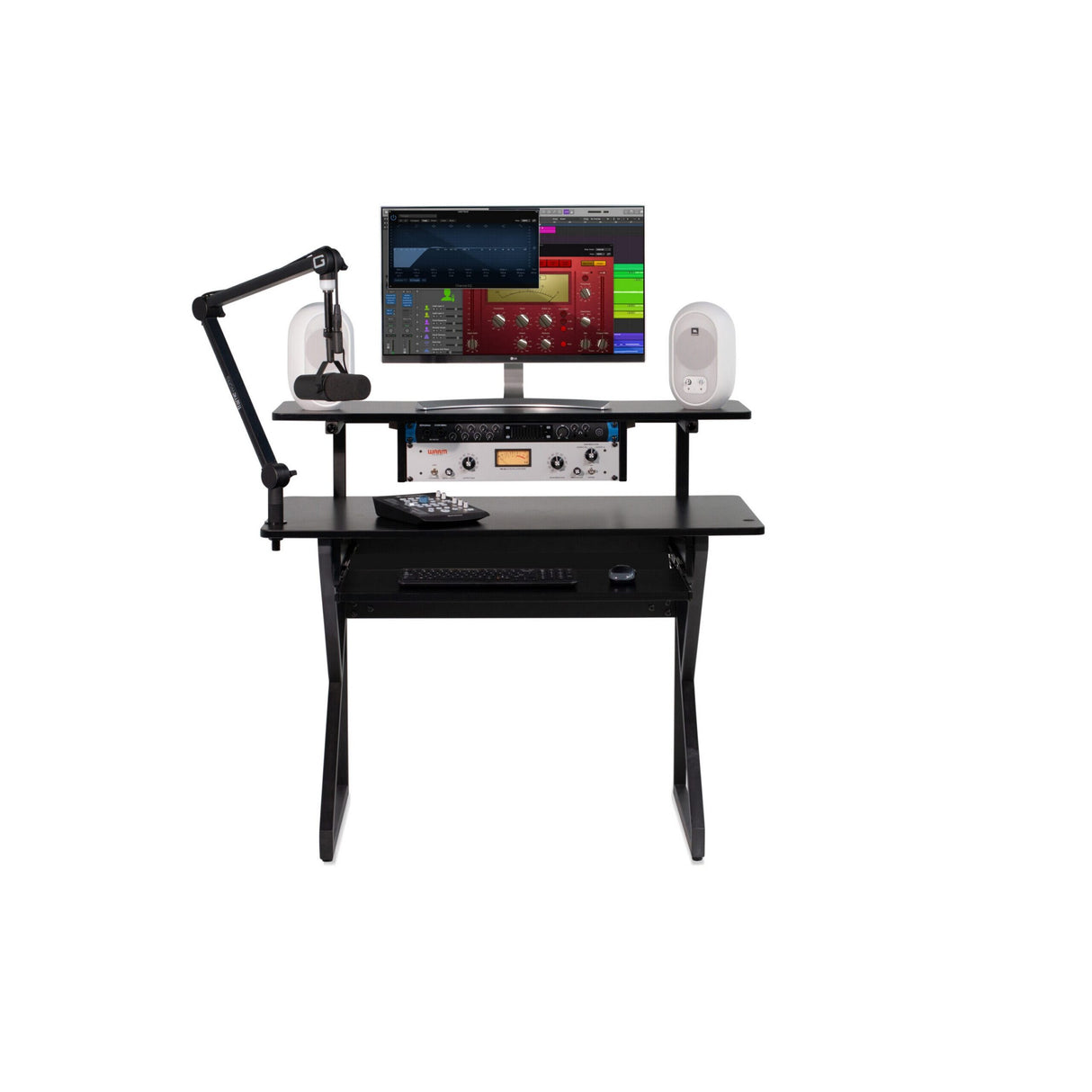 Gator GFW-DESK-MAIN Content Furniture Desk Black