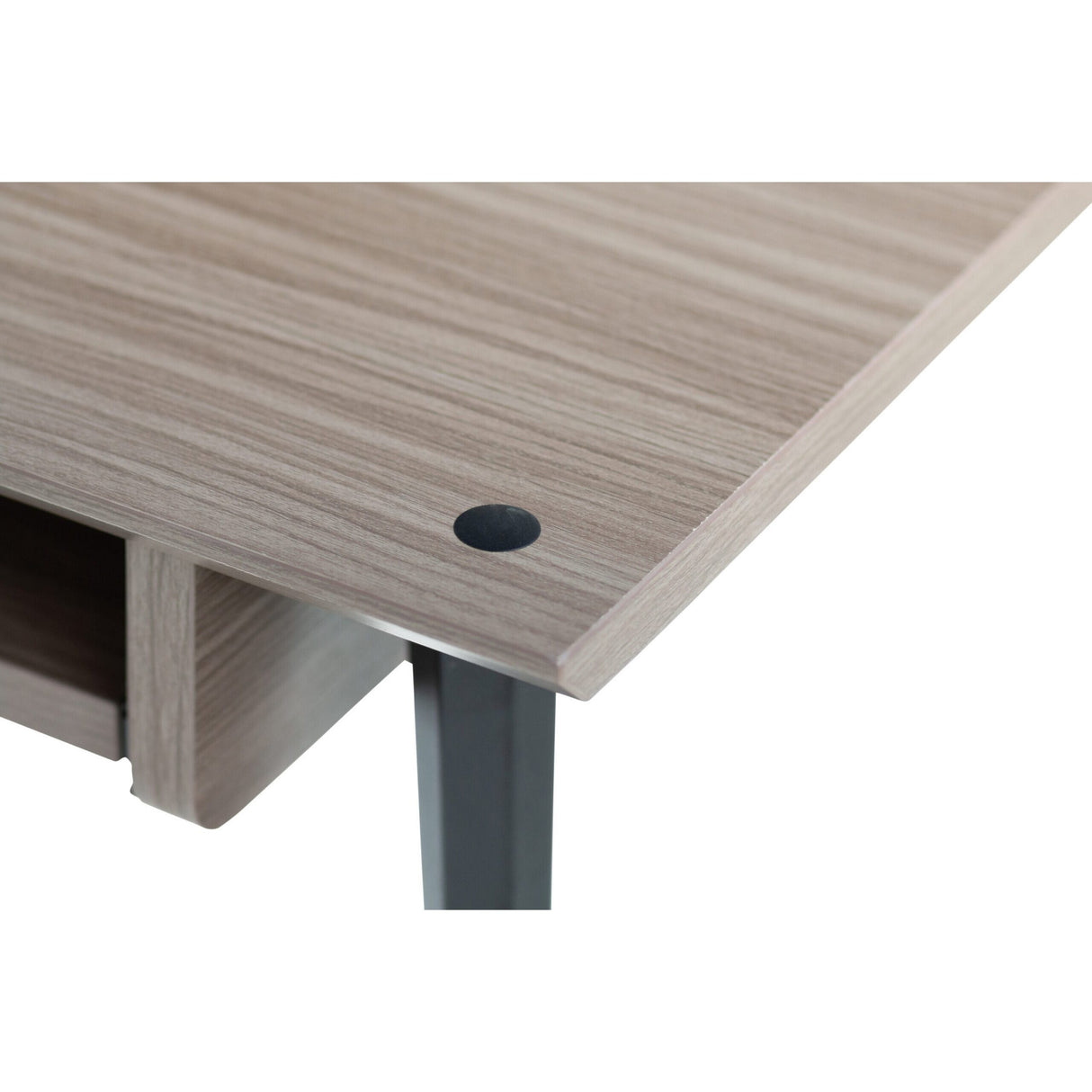 Gator GFW-ELITEDESK-GRY Elite Series Furniture Desk Driftwood Grey Finish