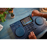 AlphaTheta OMNIS-DUO Portable All-in-One Battery Powered DJ Controller